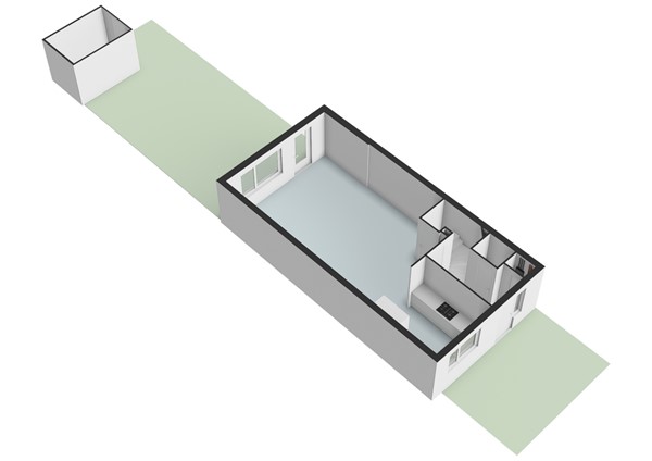 Floorplan - Verdistraat 11, 2992 PH Barendrecht